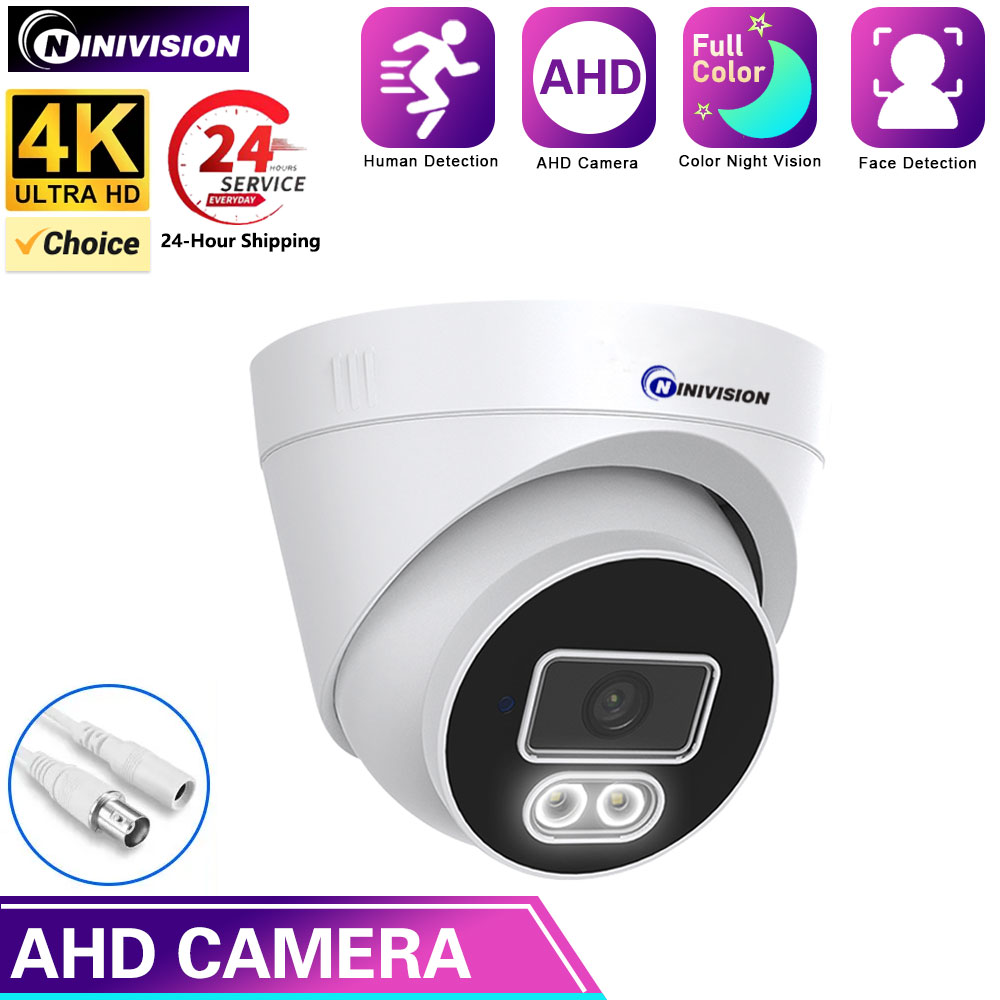 Outdoor Lighting Video - 4k 8mp 24h Vollfarb Nachtsicht CCTV