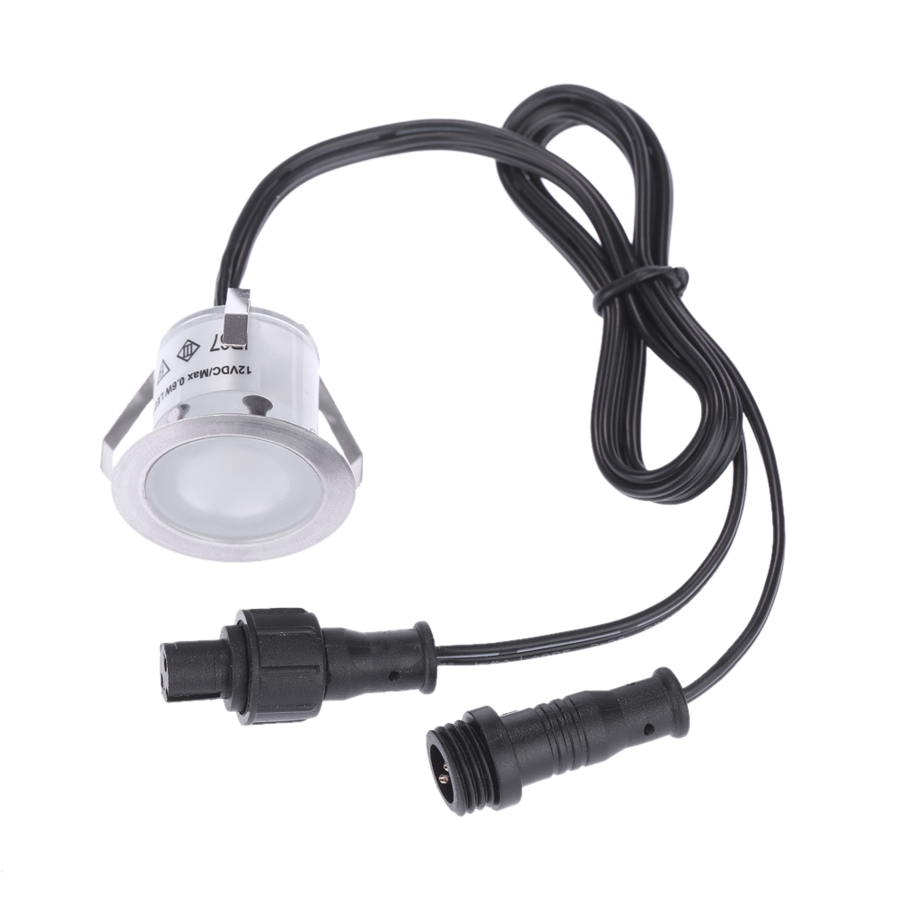 Ground Light Recessed - 10 Stück 32mm LED-Bodenleuchten 0,6W 500LM
