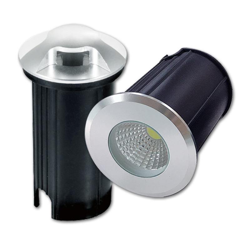 Ground Light Recessed - IP67 DC12V Außen Beleuchtung 1W 3W