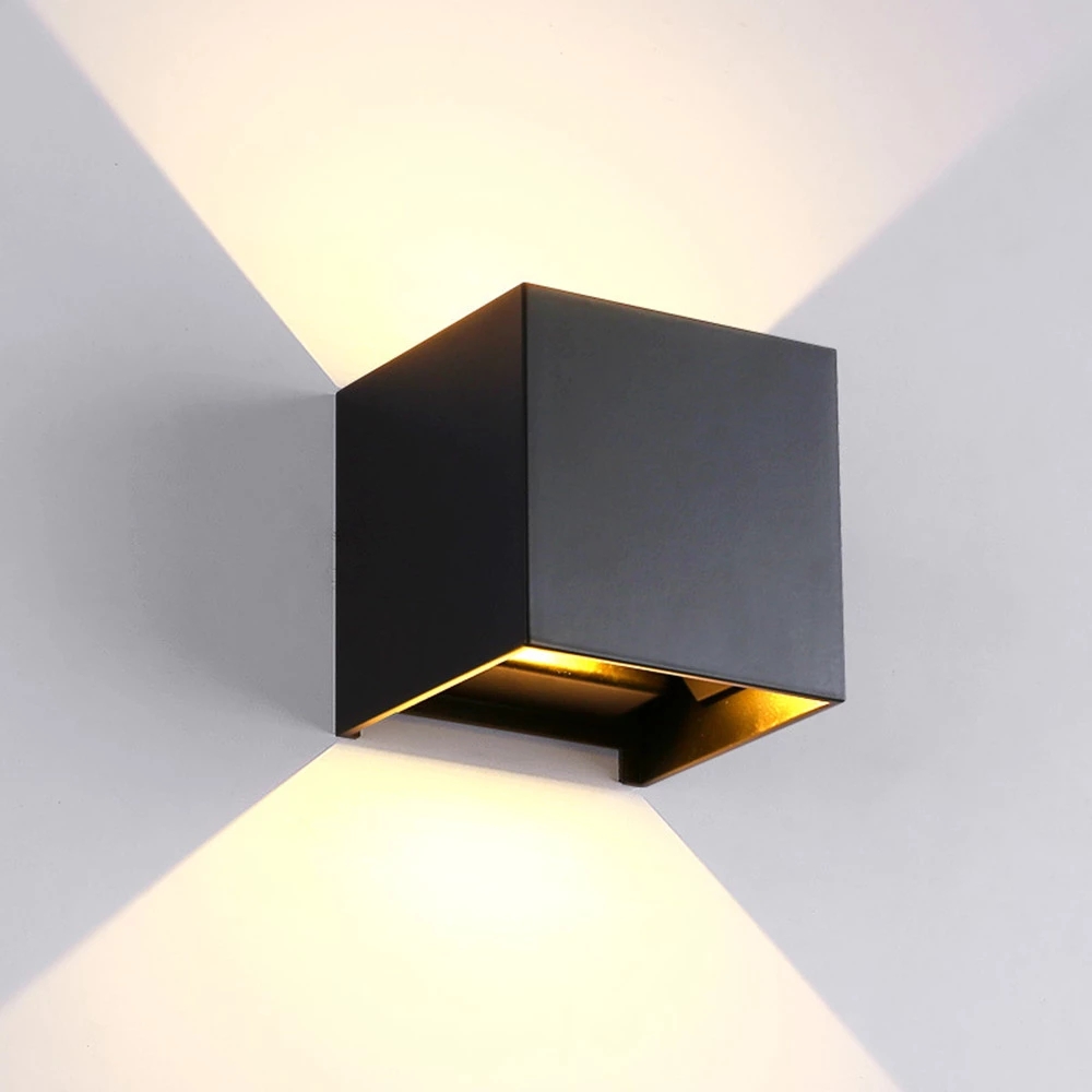 Outdoor Lighting Lux - Moderne Quadratische 6W 12W LED Innenwandleuchte