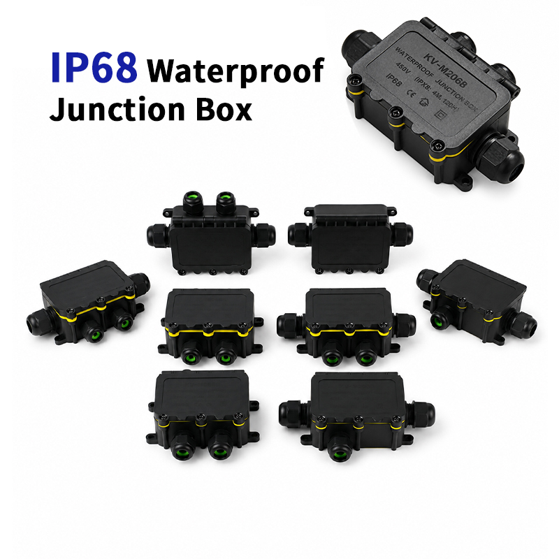 Outdoor Lighting Poles - IP68 Wasserdichte Anschlussdose 2-8 Wege 6-poliger