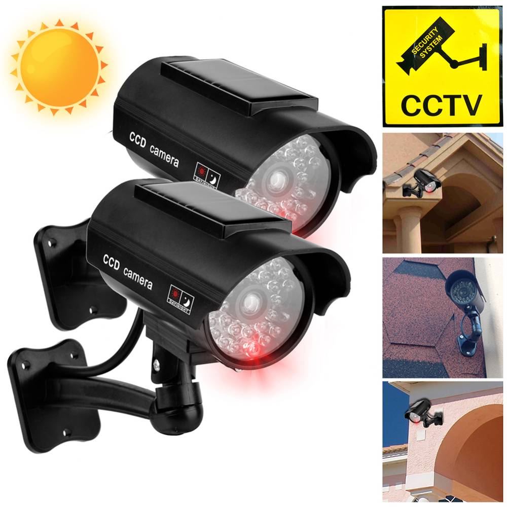 Outdoor Lighting Video - Outdoor-Solar-Simulations kamera wasserdichte Dummy-Kamera Home Safe