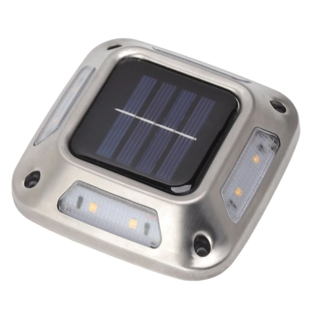 4 Stück 8 LED Solar-Bodenleuch – Ground Light Recessed Bewertung und Preis