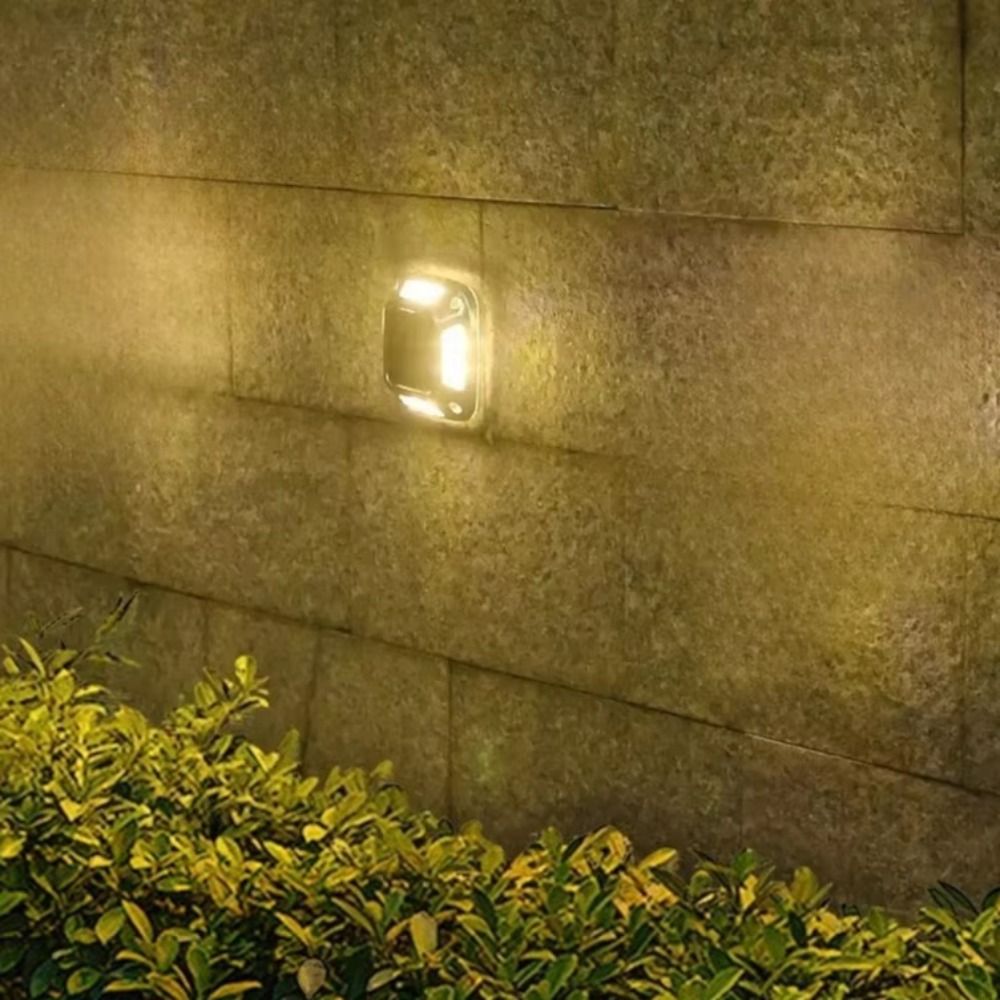 4 Stück 8 LED Solar-Bodenleuch – Ground Light Recessed Bewertung und Preis