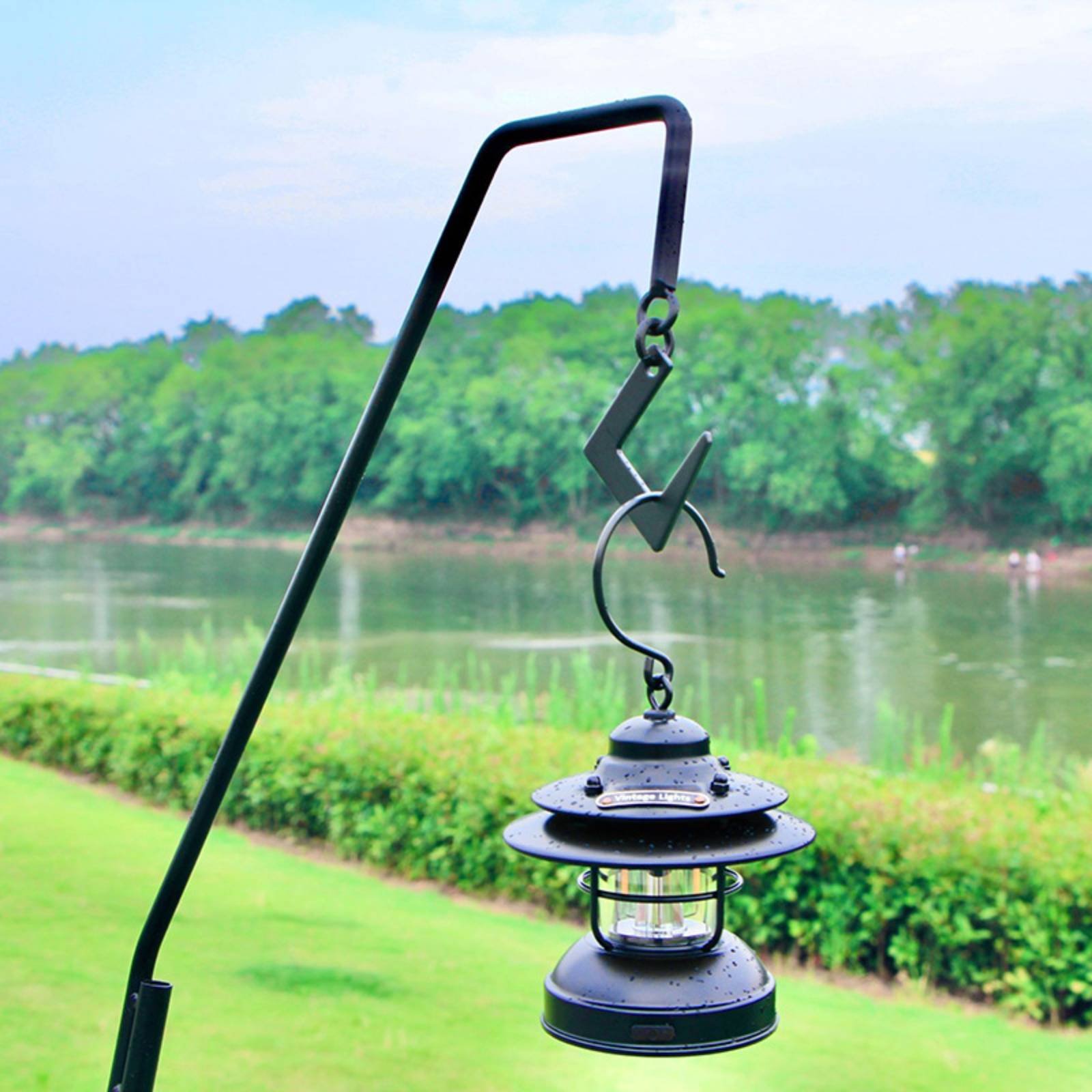 Camping-Laternenständer, abneh – Outdoor Lighting Poles Bewertung und Preis