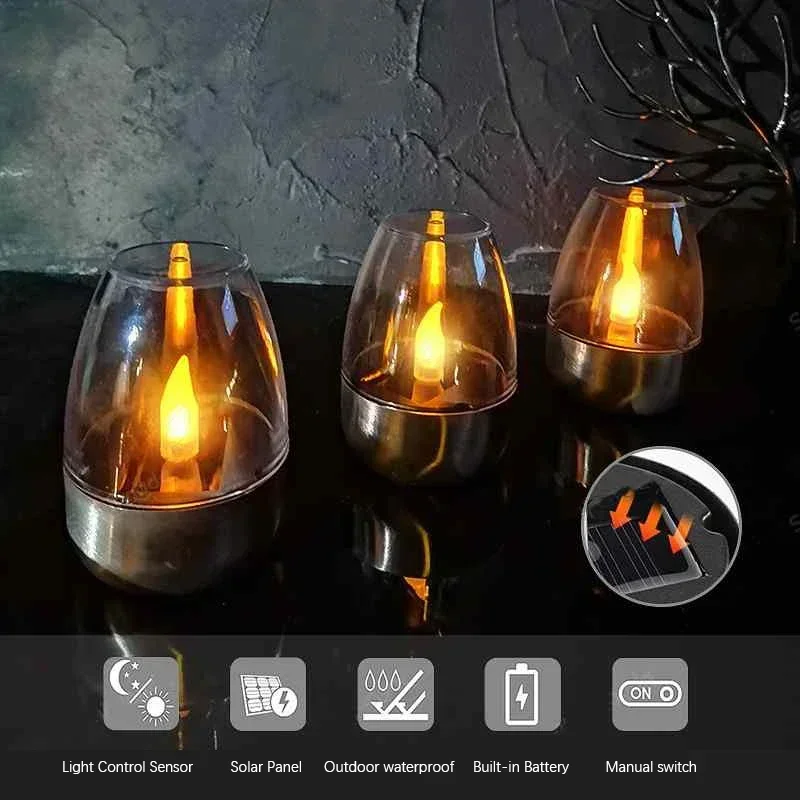 LED Solar Kerzen Licht Flammen – Halo Outdoor Lighting Bewertung und Preis