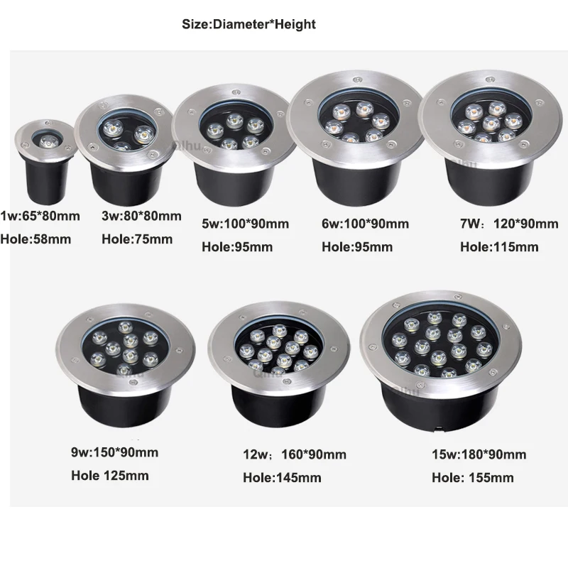 Wasserdichte Led Licht Garten  – Ground Light Recessed Bewertung und Preis