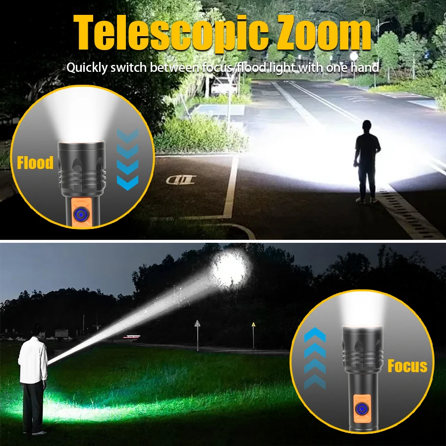 Hochleistungs-LED-Taschenlampe – Outdoor Lighting Lowes Bewertung und Preis
