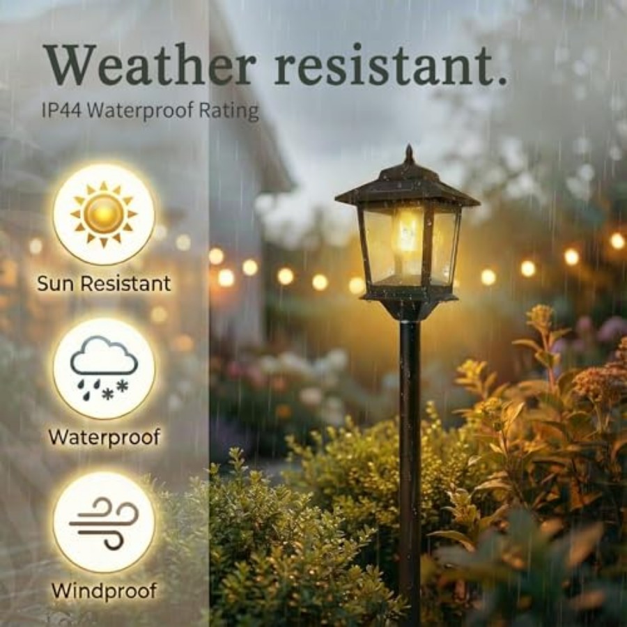 Solar-Pfostenleuchten für den  – Outdoor Lighting Poles Bewertung und Preis
