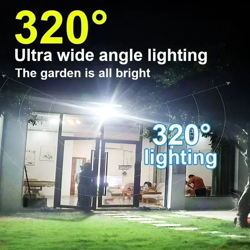 12000LM leistungsstarke Solar- – Outdoor Lighting Lux Bewertung und Preis