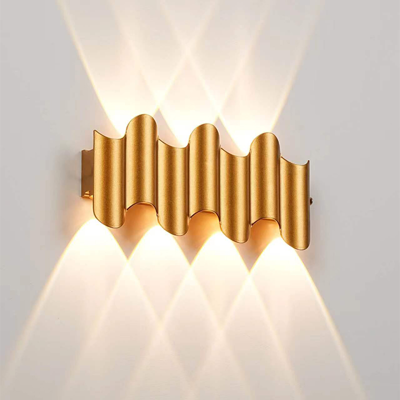Aluminium Golden Body LED Wand – Outdoor Lighting Lux Bewertung und Preis