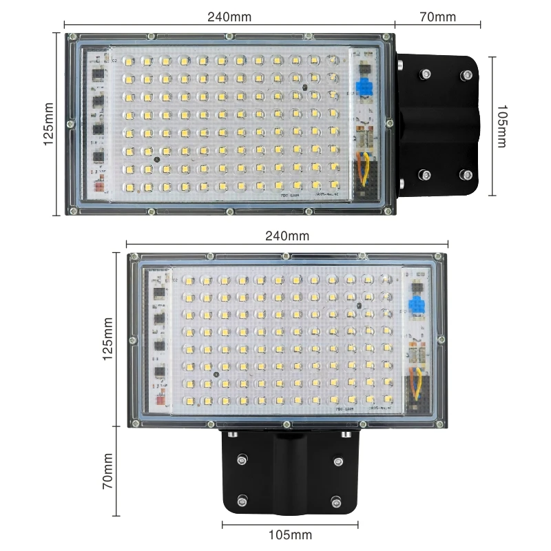 100W Led-straßenleuchte AC 220 – Outdoor Lighting Lux Bewertung und Preis
