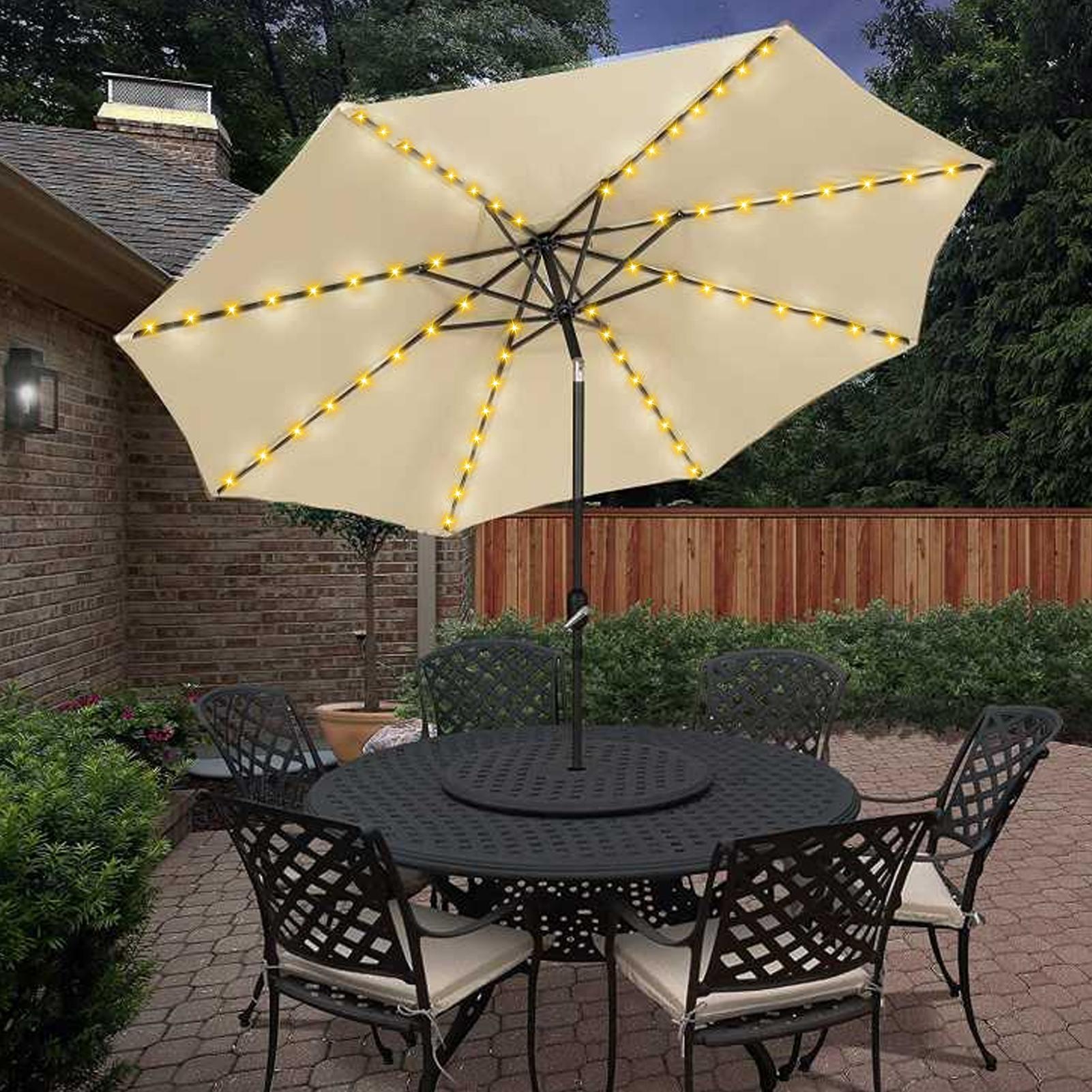 Solar-Sonnenschirm-Lichterkett – Halo Outdoor Lighting Bewertung und Preis
