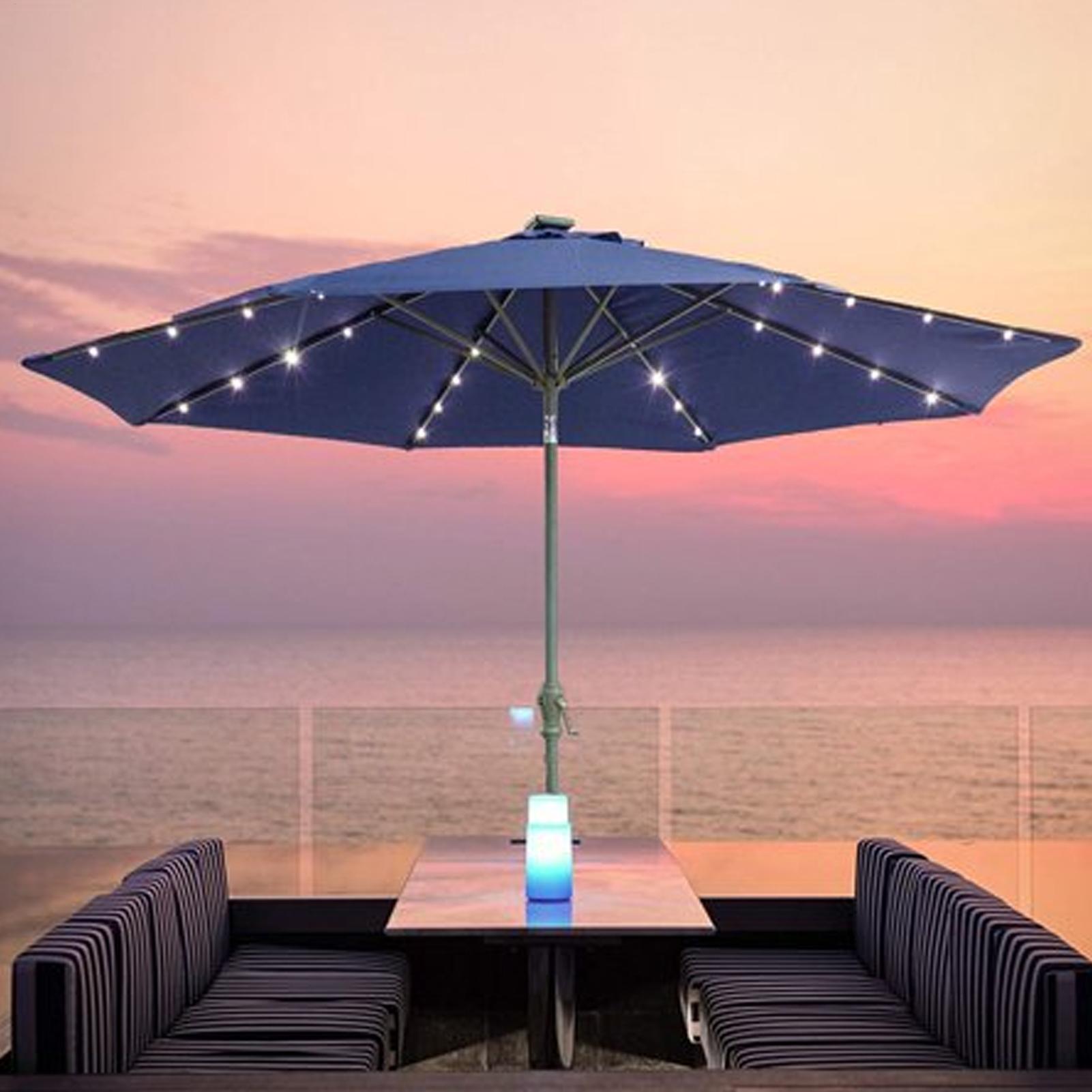 Solar-Sonnenschirm-Lichterkett – Halo Outdoor Lighting Bewertung und Preis