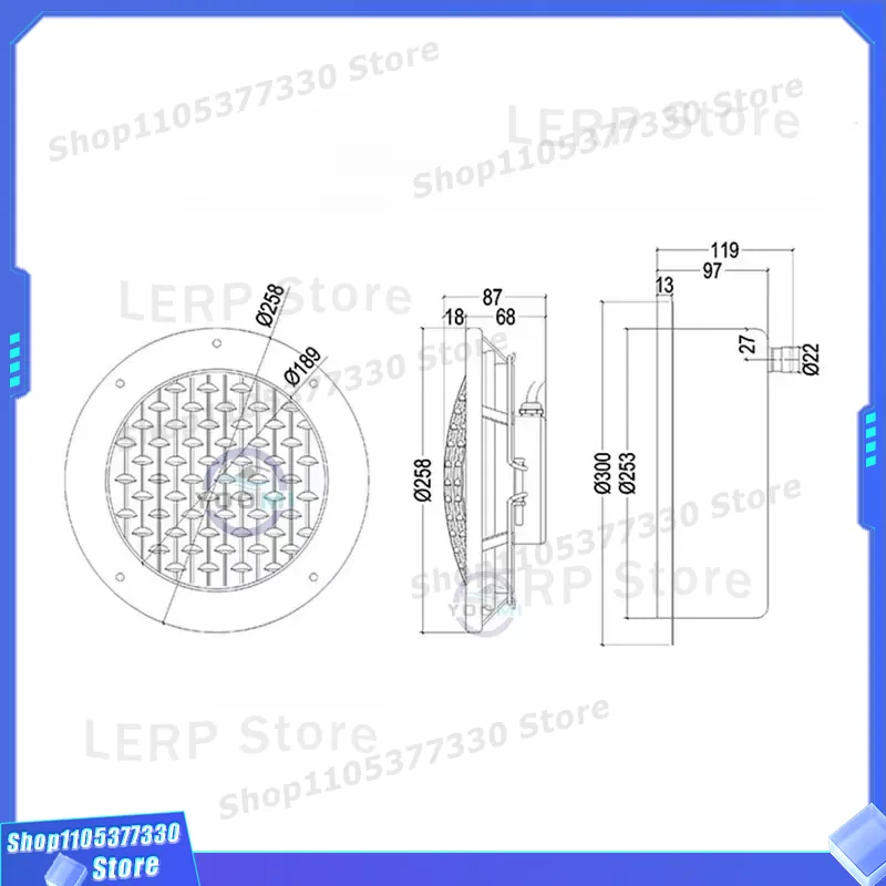 RGB LED Unterwasser-Poolleucht – Ground Light Recessed Bewertung und Preis
