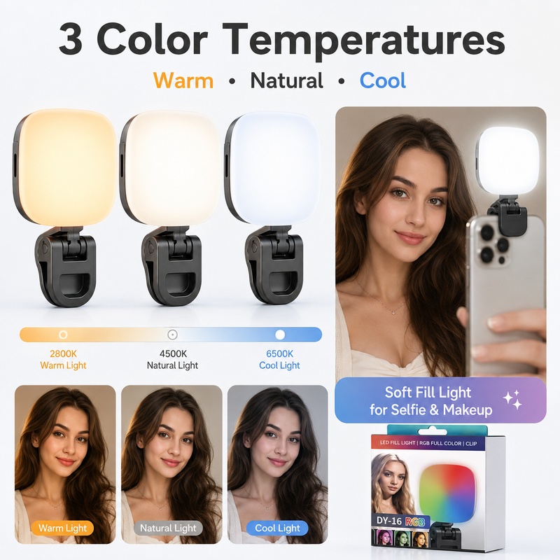 Tragbares RGB-LED-Fülllicht, T – Outdoor Lighting Video Bewertung und Preis