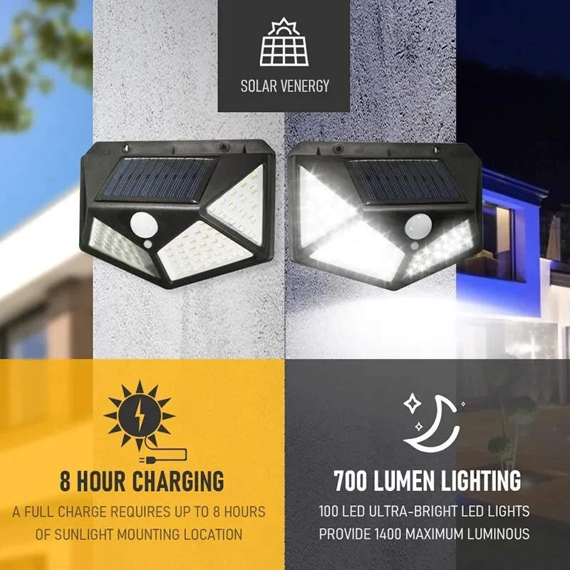 100Led Multifunktionale Solar  – Halo Outdoor Lighting Bewertung und Preis