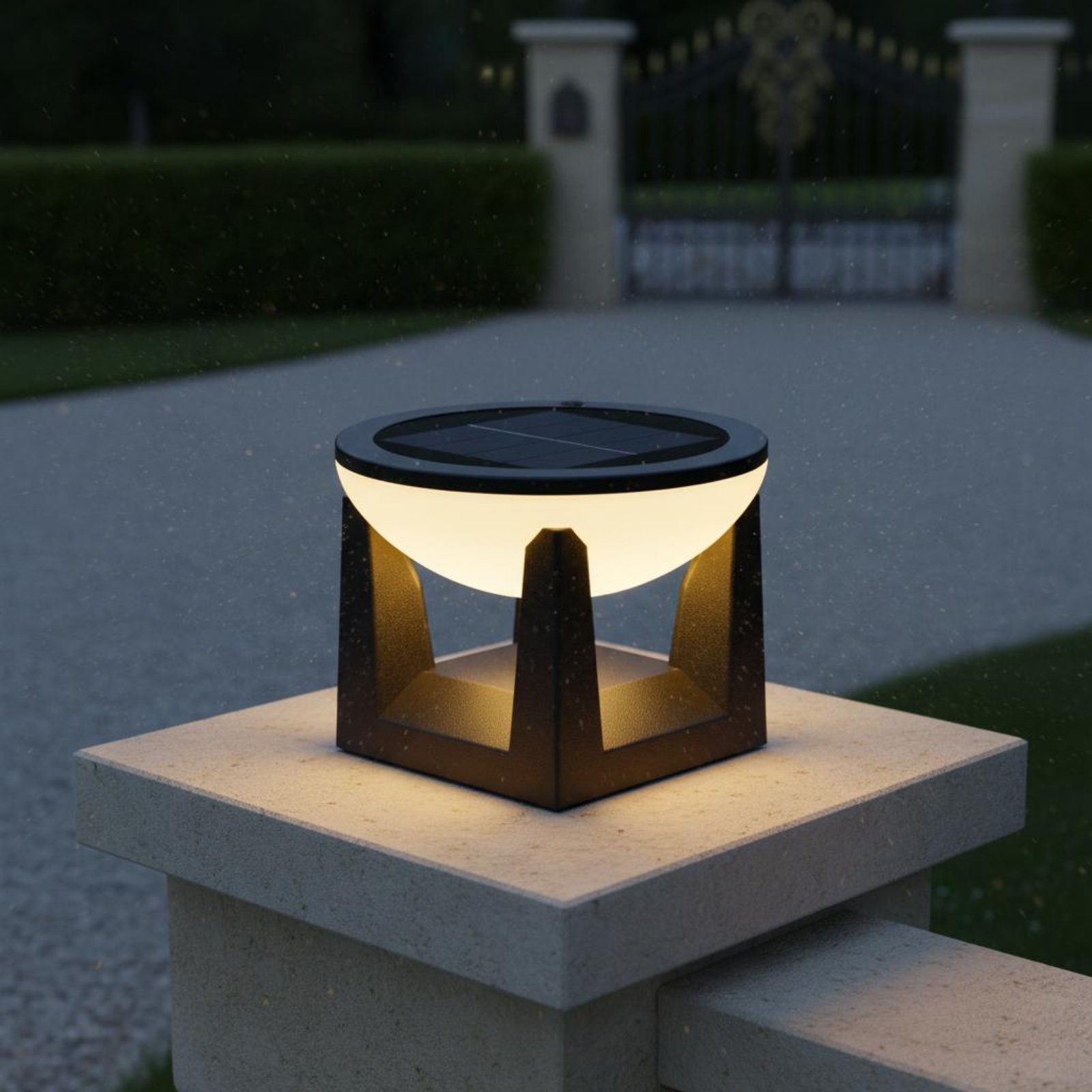 Solar-Pfostenleuchte Einfach z – Outdoor Lighting Traditional Bewertung und Preis