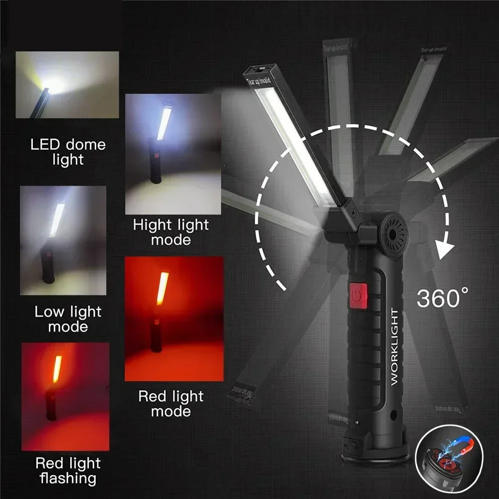 LED COB Taschenlampe USB wiede – Outdoor Lighting Lowes Bewertung und Preis