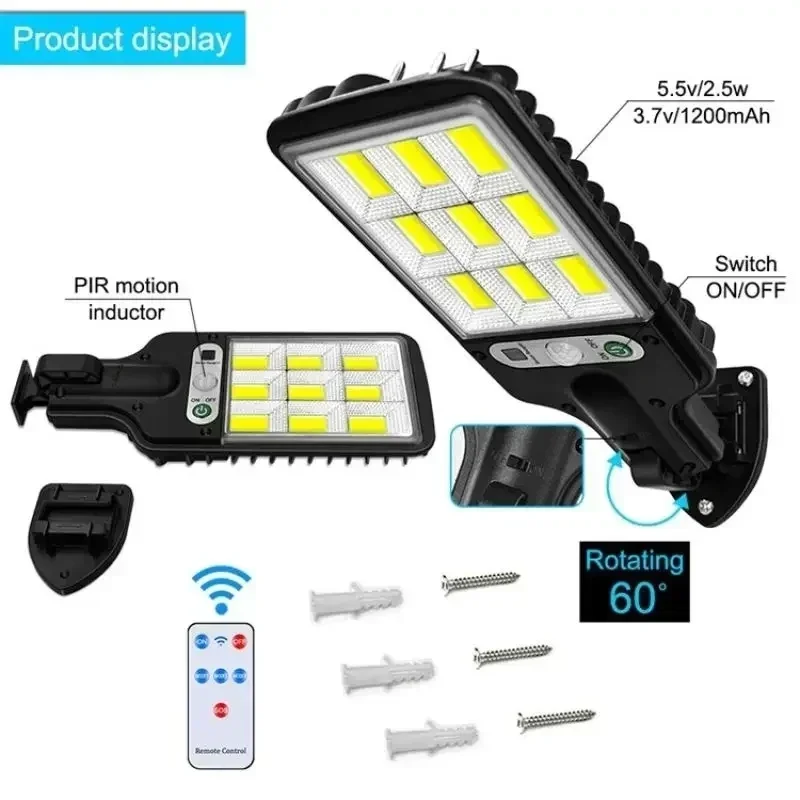 Solar-Straßenlaternen für den  – Outdoor Lighting Lux Bewertung und Preis